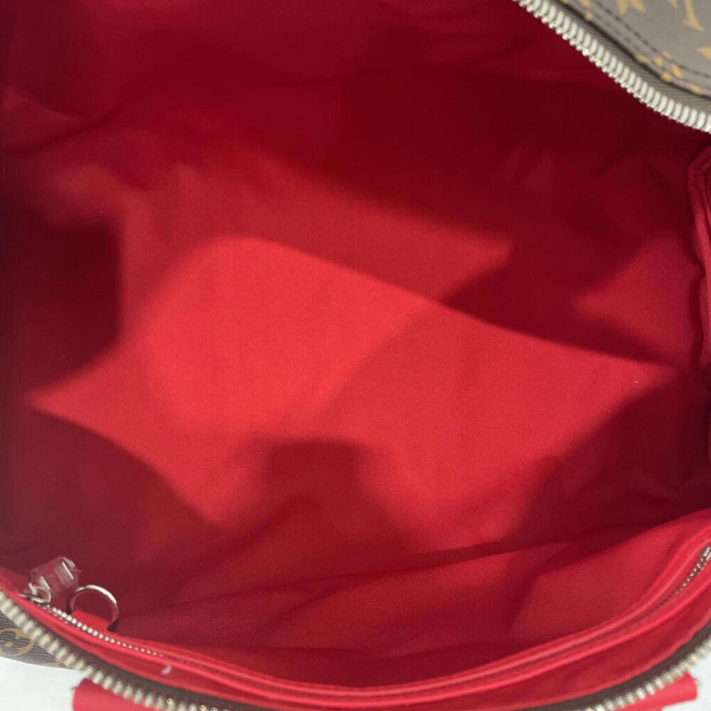 Louis Vuitton Red / Monogram Keepall 50 *orig retail $2860* - Picture 8 of 10